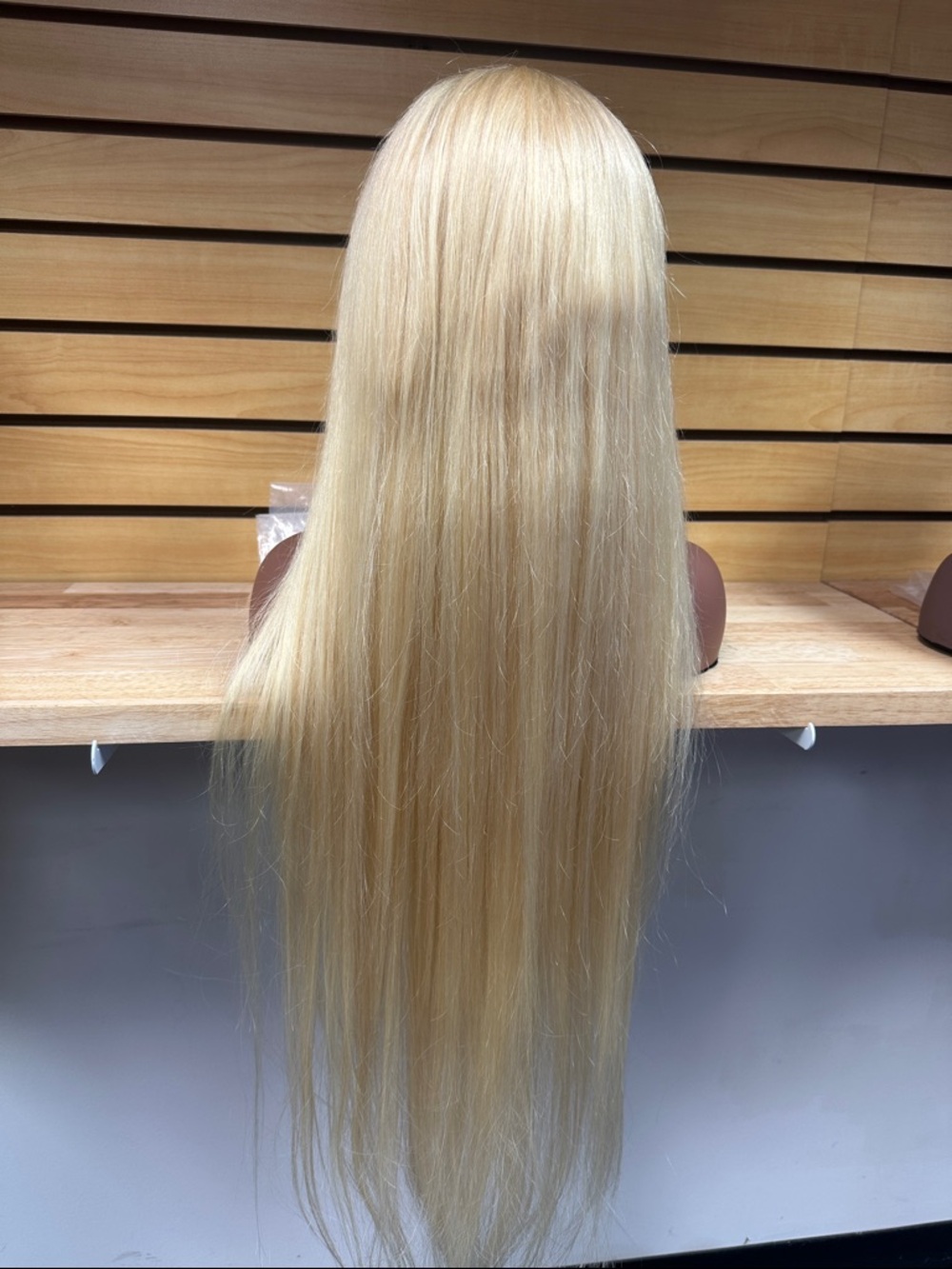 Blonde Straight Long Women’s Hair Extension / Wig